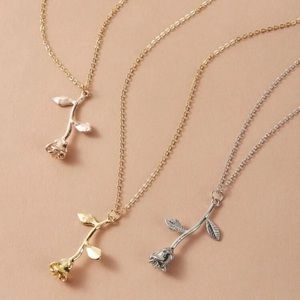 1 pc rose necklace